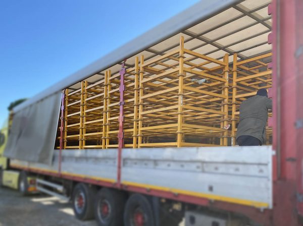 MP050-04 PEDANE O PALLET CON SPONDE AD INFILARE mm 1200 x1200 h1600 - immagine 12