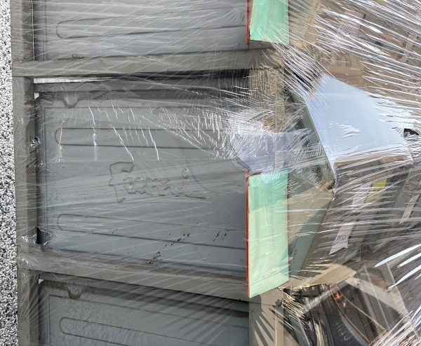 MC003-02 SCAFFALATURA CON CASSETTE DI METALLO A BOCCA DI LUPO mm 2110 x 520 h 1960 - immagine 8