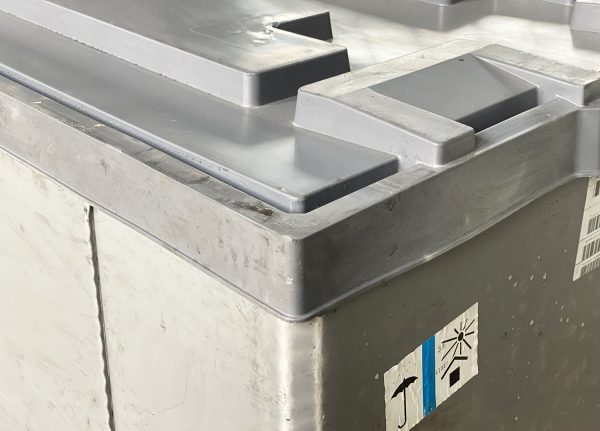 PC001-02 CONTENITORI INDUSTRIALI IN PLASTICA RIPIEGABILI mm 1200 x 800 h 970 - immagine 9