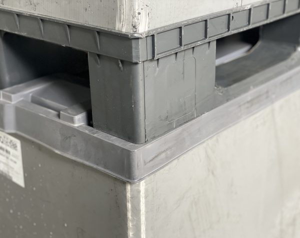 PC001-02 CONTENITORI INDUSTRIALI IN PLASTICA RIPIEGABILI mm 1200 x 800 h 970 - immagine 10
