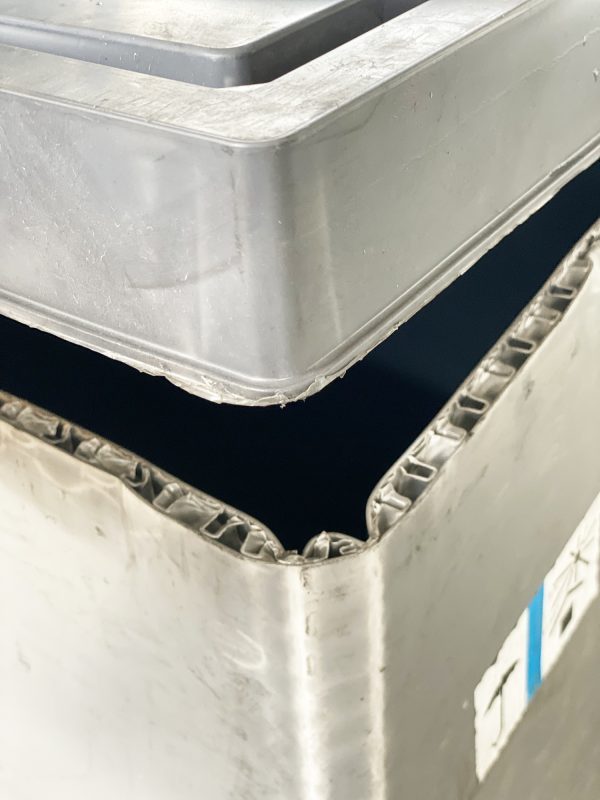 PC001-02 CONTENITORI INDUSTRIALI IN PLASTICA RIPIEGABILI mm 1200 x 800 h 970 - immagine 12