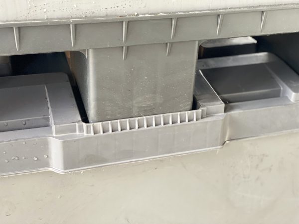 PC001-02 CONTENITORI INDUSTRIALI IN PLASTICA RIPIEGABILI mm 1200 x 800 h 970 - immagine 15
