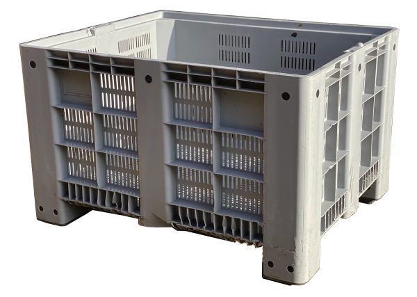 PC054-19 CONTENITORI INDUSTRIALI IN PLASTICA GRIGLIATI mm 1200x1000 h760 - immagine 2
