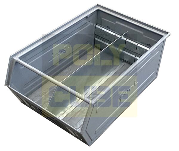 MC028-04 CASSETTE METALLICHE A BOCCA DI LUPO Versione grande mm 700 x 450 h300 - immagine 5