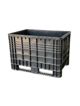 PC037-18 CONTENITORI INDUSTRIALI IN PLASTICA CON TRAVERSE mm 1200 x 800 h 800