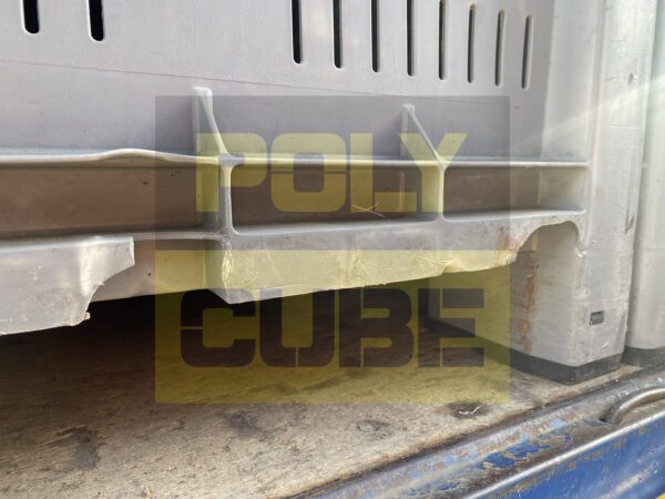 PC017-11 CONTENITORI IN PLASTICA CARGOPALLET 600 plus RETE mm 1200 x 800 h 850 - immagine 7