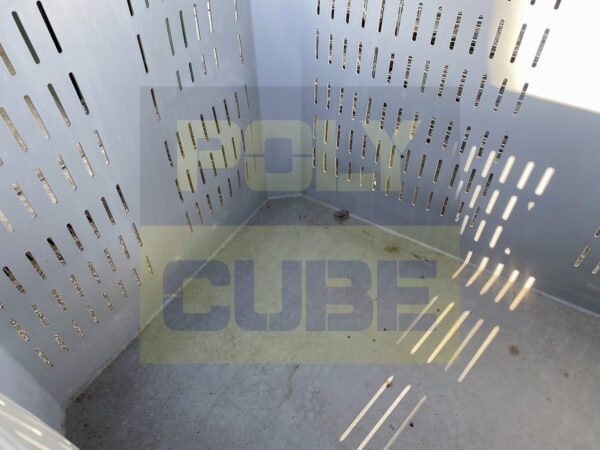 PC017-11 CONTENITORI IN PLASTICA CARGOPALLET 600 plus RETE mm 1200 x 800 h 850 - immagine 3