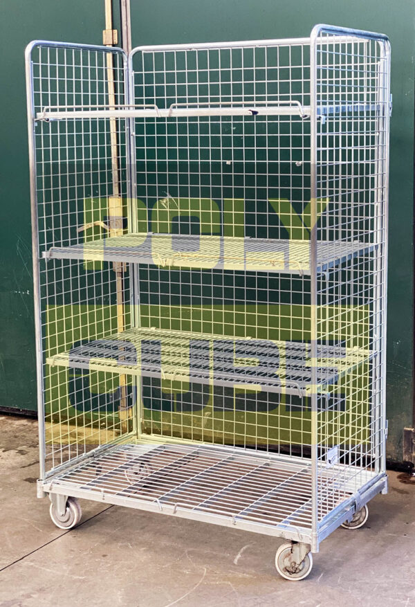MC028-09 ROLL CONTAINER CON RIPIANI mm1150 X 650 h1800 - immagine 2