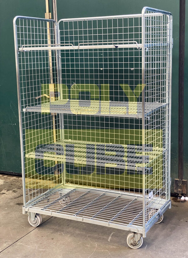 MC028-09 ROLL CONTAINER CON RIPIANI mm1150 X 650 h1800 - immagine 15