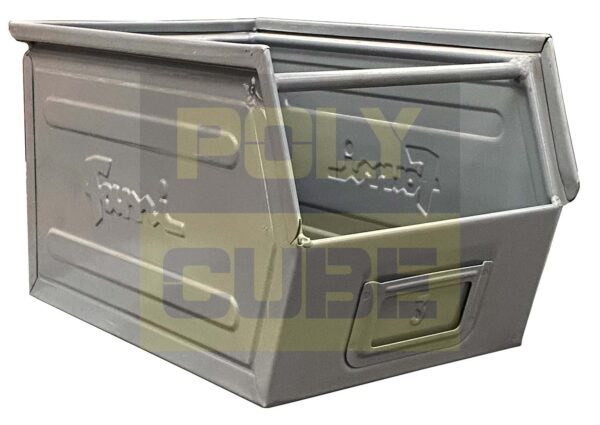 MC028-11 CASSETTE METALLICHE A BOCCA DI LUPO Versione PICCOLA mm 345 x 210 h200 - immagine 2
