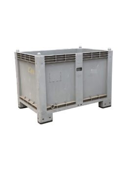 PC028-13 CONTENITORI IN PLASTICA CARGOPALLET 600 plus versione PIENA mm 1200 x 800 h 850