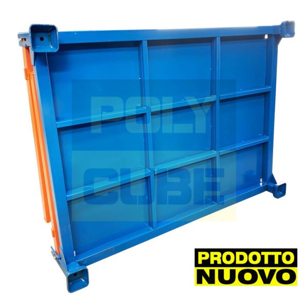 MP093-01 (prodotto NUOVO) PALLET PORTA ROTOLI RIPIEGABILI mm 1500 x 1120 h 1100 - immagine 5