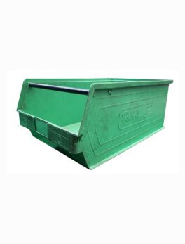 PC003-06 CASSETTE IN PLASTICA A BOCCA DI LUPO CON TRAVERSINO Versione Media mm 500 x 310 h 200 (LOTTO DI 19 PEZZI)