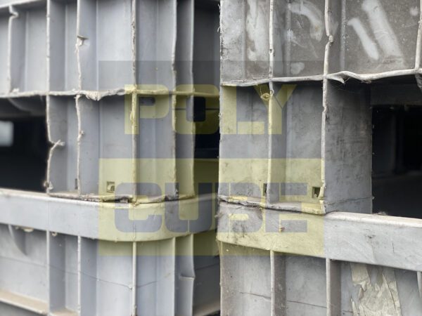 PC054-24 CONTENITORI INDUSTRIALI IN PLASTICA (PHDE) mm 1200 x 800 h 800 - immagine 4