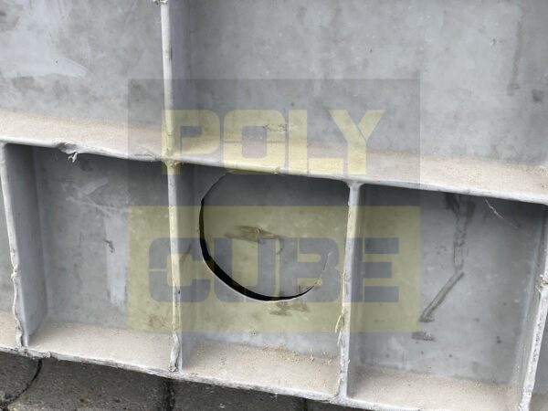 PC054-24 CONTENITORI INDUSTRIALI IN PLASTICA (PHDE) mm 1200 x 800 h 800 - immagine 5