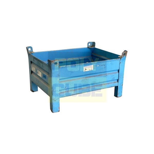 MC037-22 CONTENITORI INDUSTRIALI IN LAMIERA versione small mm 800x600 h500