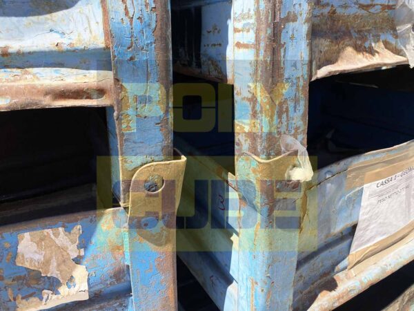 MC037-22 CONTENITORI INDUSTRIALI IN LAMIERA versione small mm 800x600 h500 - immagine 7