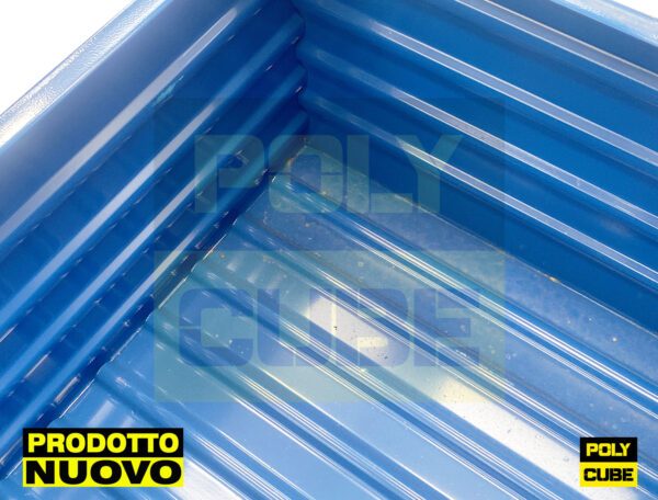 MC093-08 (prodotto NUOVO) CONTENITORI IN LAMIERA CON SLITTA LATO LUNGO mm 1000x800h 695 - immagine 4