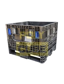 PC001-08 CONTENITORI INDUSTRIALI IN PLASTICA ABBATTIBILI versione small mm810x770h640