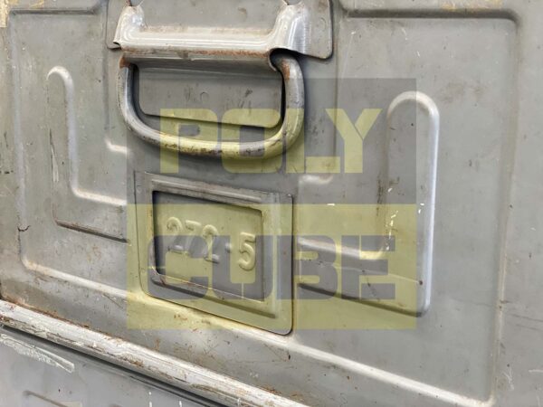 MC003-04 CASSETTE IN METALLO CON MANIGLIE versione grande mm 630 x 450 h 300 - immagine 7