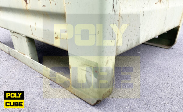 MC015-21 CONTENITORI INDUSTRIALI IN LAMIERA SERIE PESANTE mm1000X800 H650 - immagine 3
