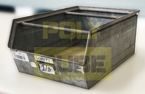 MC016-01 SCAFFALATURA COMPONIBILE PER CASSETTE A BOCCA DI LUPO mm 500 x 360 h250 - immagine 3