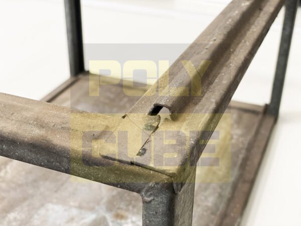 MC016-01 SCAFFALATURA COMPONIBILE PER CASSETTE A BOCCA DI LUPO mm 500 x 360 h250 - immagine 7