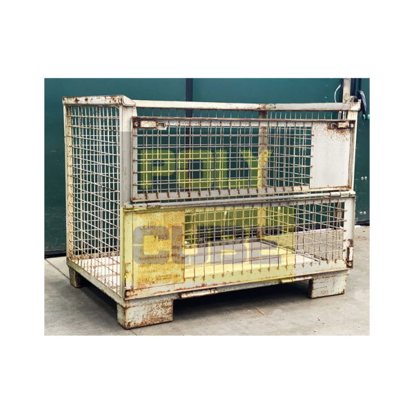 MC035-21 GITTERBOX Contenitori in rete metallica mm 1240 x 835 h 970