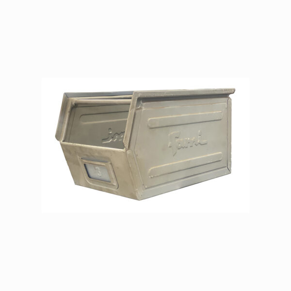 MC048-04 CASSETTE METALLICHE A BOCCA DI LUPO CON TRAVERSINO Versione piccola mm 345x210 h200