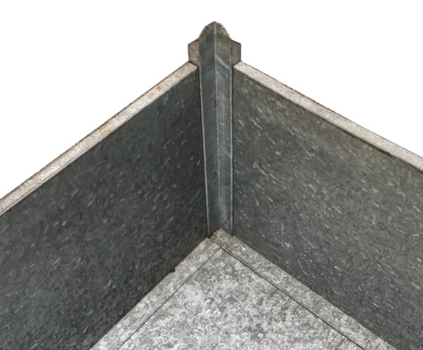 MC067-02 CONTENITORI INDUSTRIALI IN LAMIERA ZINCATA mm 1160X780 H720 - immagine 4