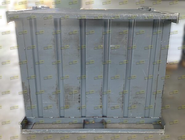 MC093-13 CONTENITORI INDUSTRIALI CON PORTELLA misto lamiera e rete mm 1000 X 800 H840 - immagine 6