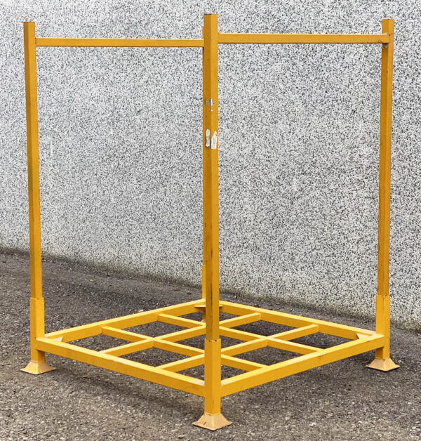 MP050-04 BANCALI O PALLET CON SPONDE AD INFILARE mm 1200 x1200 h1600 - immagine 3