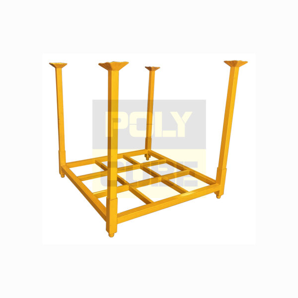 MP093-02 (prodotto NUOVO) PEDANE PALLET CON MONTANTI AD INFILARE mm 1200 x 1200 h 1200 - DISPONIBILI DALLA SECONDA DECADE DI LUGLIO 2025
