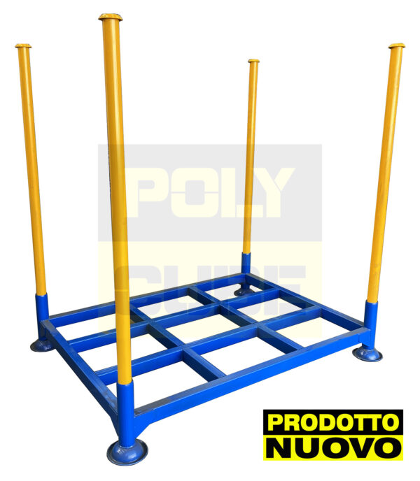 MP093-03 (prodotto NUOVO) SCAFFALATURE MOBILI IMPILABILI mm 1490 x 1150 h 1500 - DISPONIBILI DALLA SECONDA DECADE DI LUGLIO 2025 - immagine 2