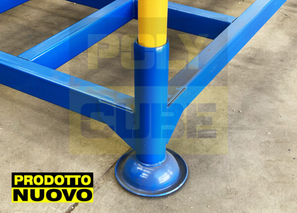 MP093-03 (prodotto NUOVO) SCAFFALATURE MOBILI IMPILABILI mm 1490 x 1150 h 1500 - DISPONIBILI DALLA SECONDA DECADE DI LUGLIO 2025 - immagine 4