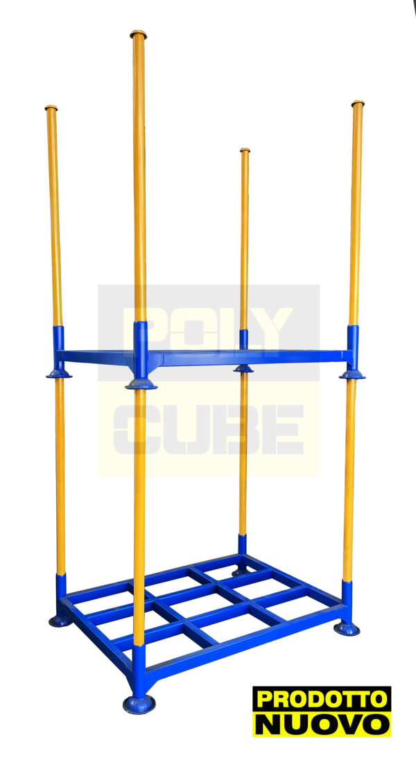 MP093-03 (prodotto NUOVO) SCAFFALATURE MOBILI IMPILABILI mm 1490 x 1150 h 1500 - DISPONIBILI DALLA SECONDA DECADE DI LUGLIO 2025 - immagine 5