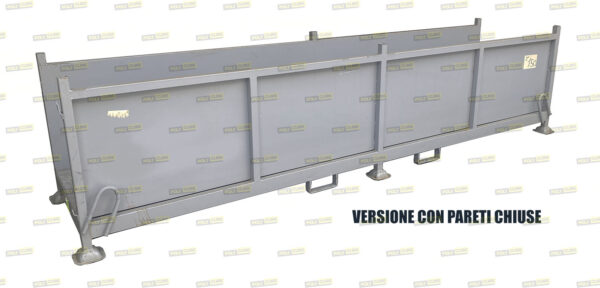 MP093-11 PORTA BARRE SOVRAPPONIBILI serie pesante mm 3580 x 880 h840 - immagine 10