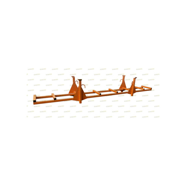 MP093-12 PORTA BARRE SOVRAPPONIBILI serie pesante mm 4830 X 670 H 730