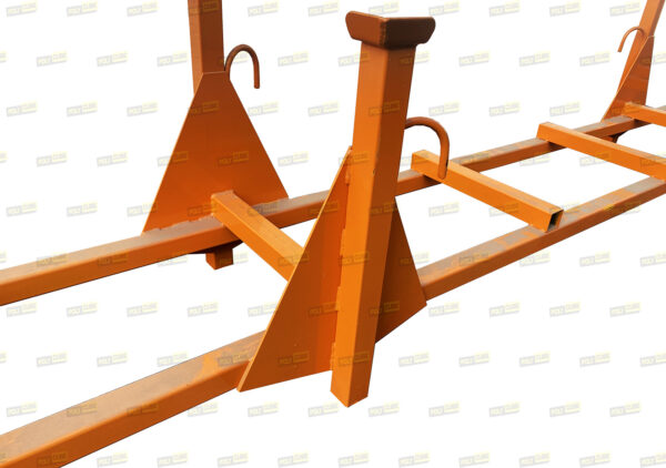 MP093-12 PORTA BARRE SOVRAPPONIBILI serie pesante mm 4830 X 670 H 730 - immagine 3