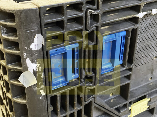 PC001-09 CONTENITORI INDUSTRIALI IN PLASTICA ABBATTIBILI versione medium mm 1200x1000 h760 - immagine 5