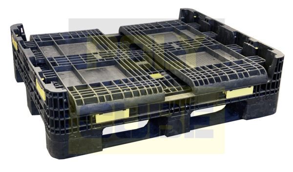 PC001-09 CONTENITORI INDUSTRIALI IN PLASTICA ABBATTIBILI versione medium mm 1200x1000 h760 - immagine 8