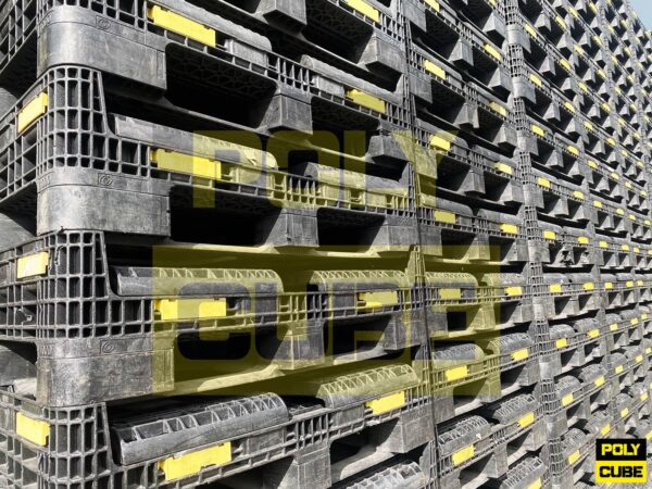 PC001-09 CONTENITORI INDUSTRIALI IN PLASTICA ABBATTIBILI versione medium mm 1200x1000 h760 - immagine 10