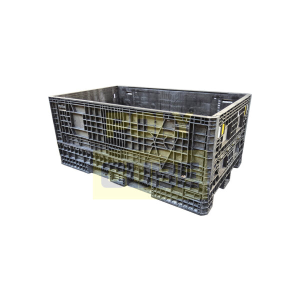 PC001-11 CONTENITORI INDUSTRIALI IN PLASTICA ABBATTIBILI versione mega mm 1980x1210h870