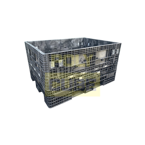 PC001-13 CONTENITORI INDUSTRIALI IN PLASTICA ABBATTIBILI versione BIG mm 1630X1220 H880