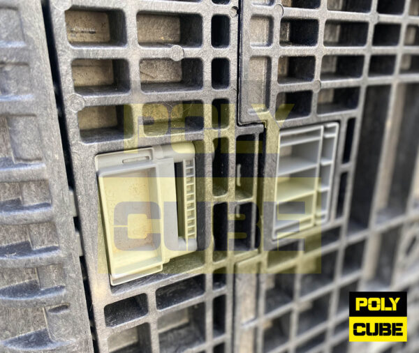 PC001-13 CONTENITORI INDUSTRIALI IN PLASTICA ABBATTIBILI versione BIG mm 1630X1220 H880 - immagine 6