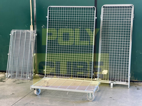 MC028-09 ROLL CONTAINER CON RIPIANI mm1150 X 650 h1800 - immagine 4