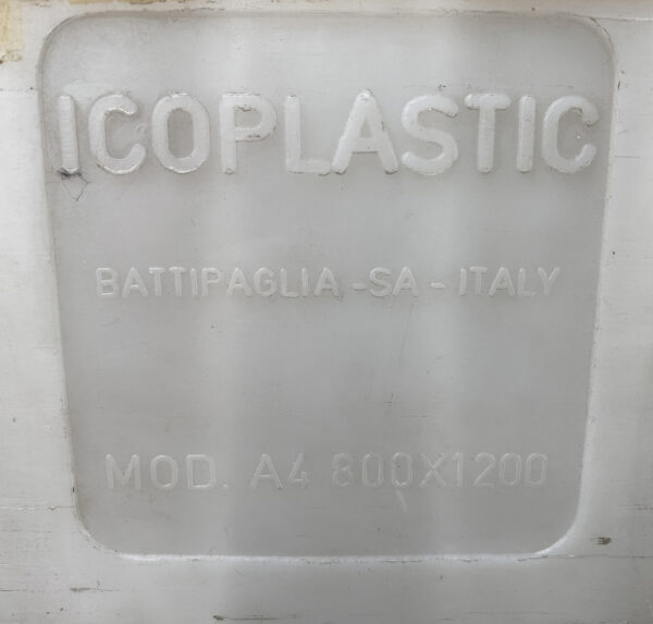 PP051-03 BANCALI IN PLASTICA  	  mm 1200 X 800 H135 - immagine 7