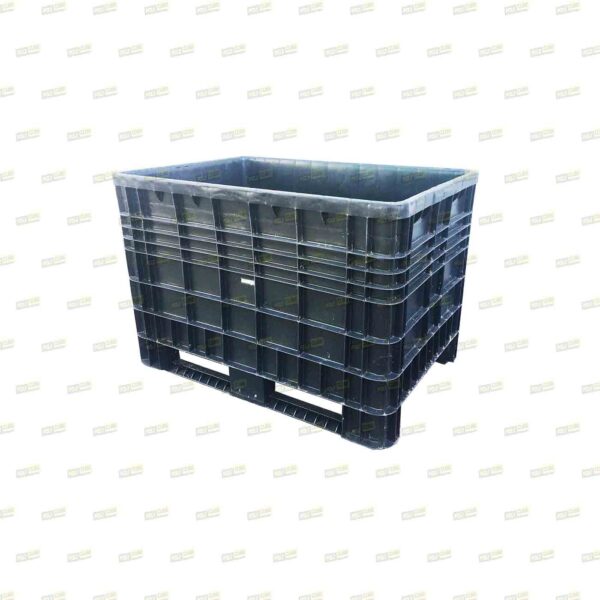 PC023-04 CONTENITORI INDUSTRIALI IN PLASTICA CON TRAVERSE mm 1200 x 800 h800