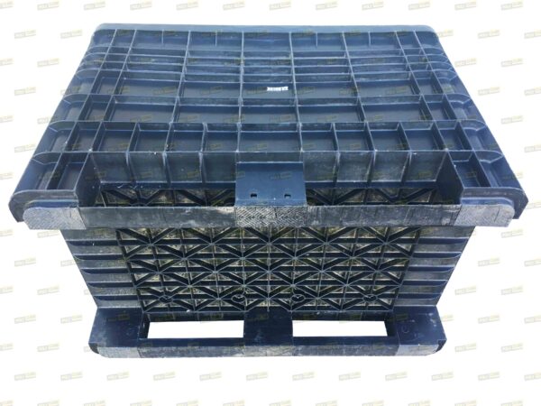 PC023-04 CONTENITORI INDUSTRIALI IN PLASTICA CON TRAVERSE mm 1200 x 800 h800 - immagine 5