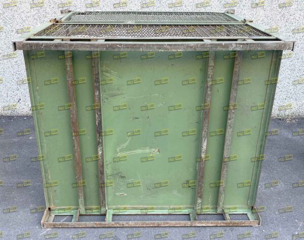 MC054-25 CONTENITORI INDUSTRIALI IN RETE CON SLITTE E SPORTELLO mm1300x1100h1175 - immagine 10